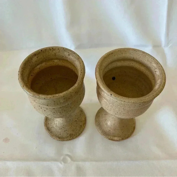 Stoneware Goblets - Picture 4 of 5
